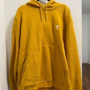 Adidas Men's Mustard Hoodie